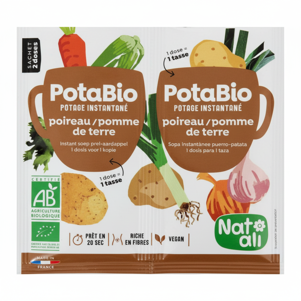 Potabio poireau pdt 17g