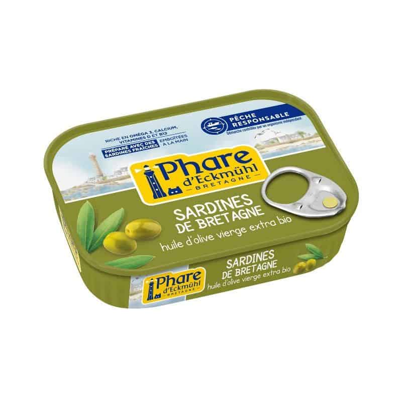 Sardines huile olive 135g