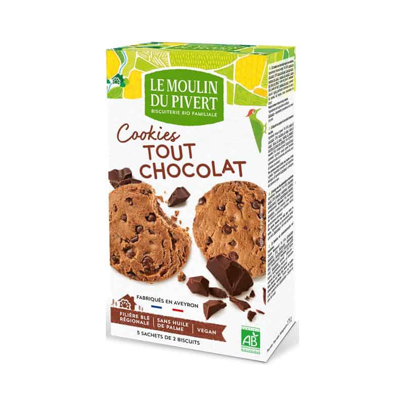 Cookies tout chocolat 175g