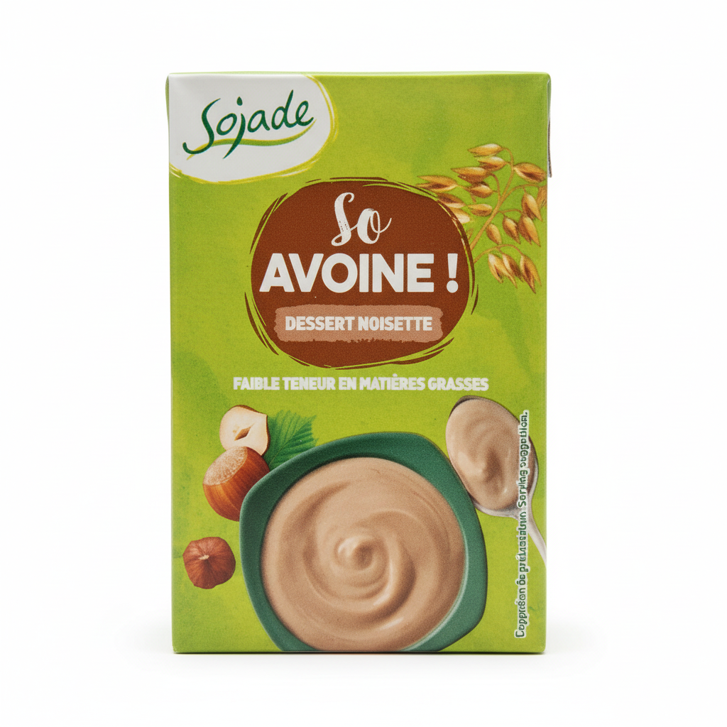 Dessert so avoine noisette