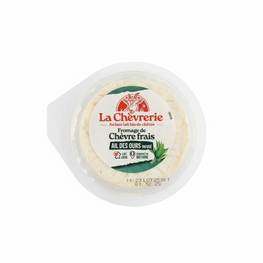 Fromage de chevre frais a l'ai
