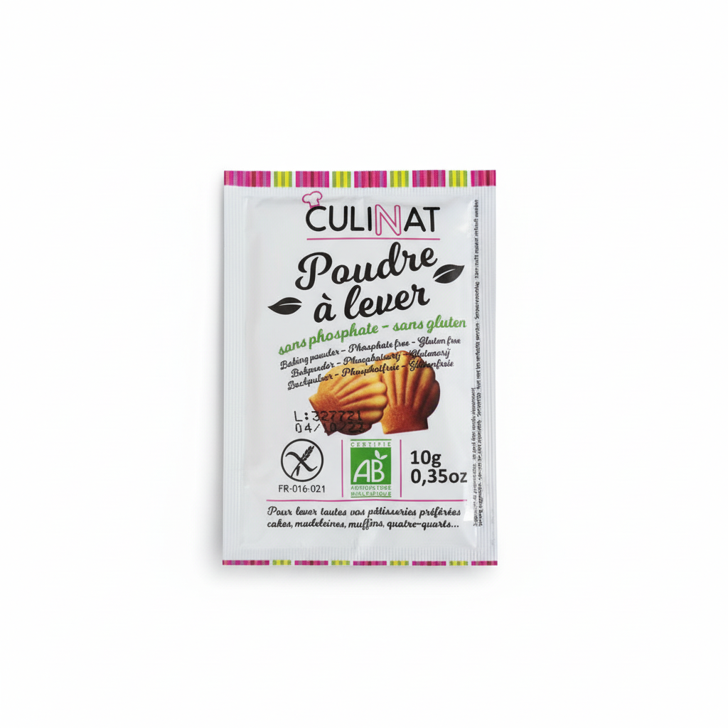 CULINAT -- Poudre a lever - sans gluten -