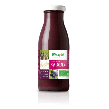 Mini jus de raisins 25cl