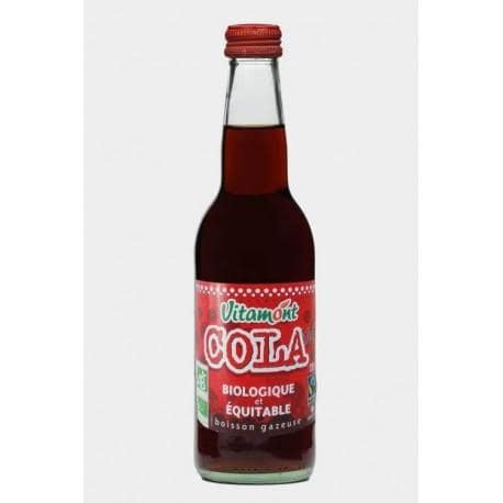 VITAMONT -- Cola bio -sans cafeine- 33 cl