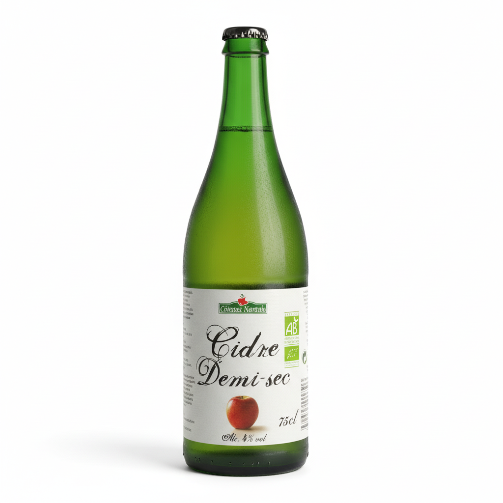 COTEAUX NANTAIS -- Cidre demi sec