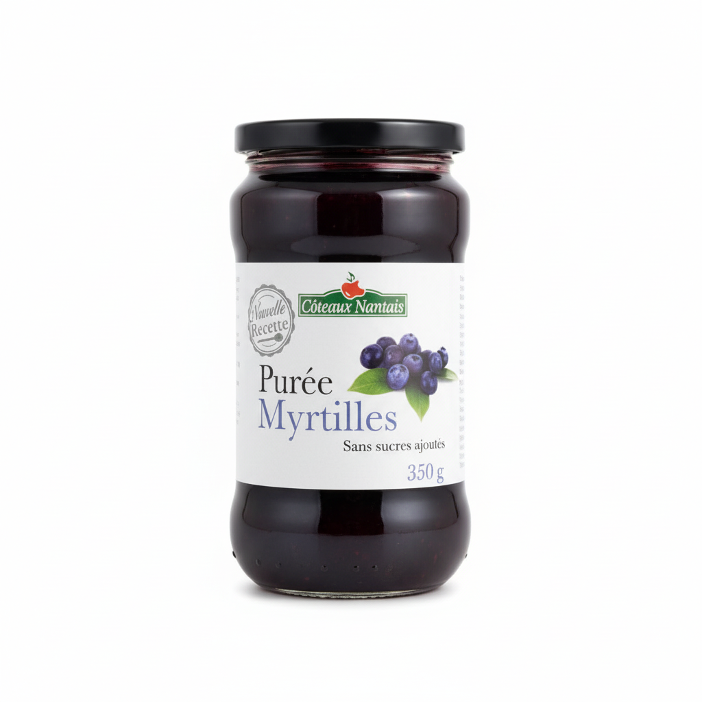 Puree myrtilles 350g