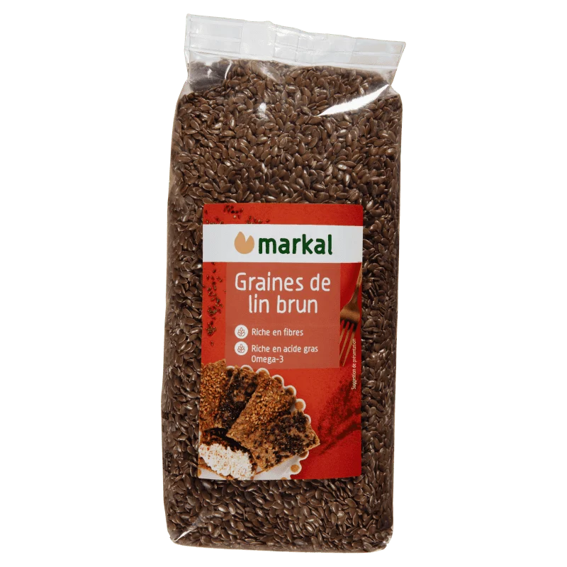 MARKAL -- Graines de lin brun