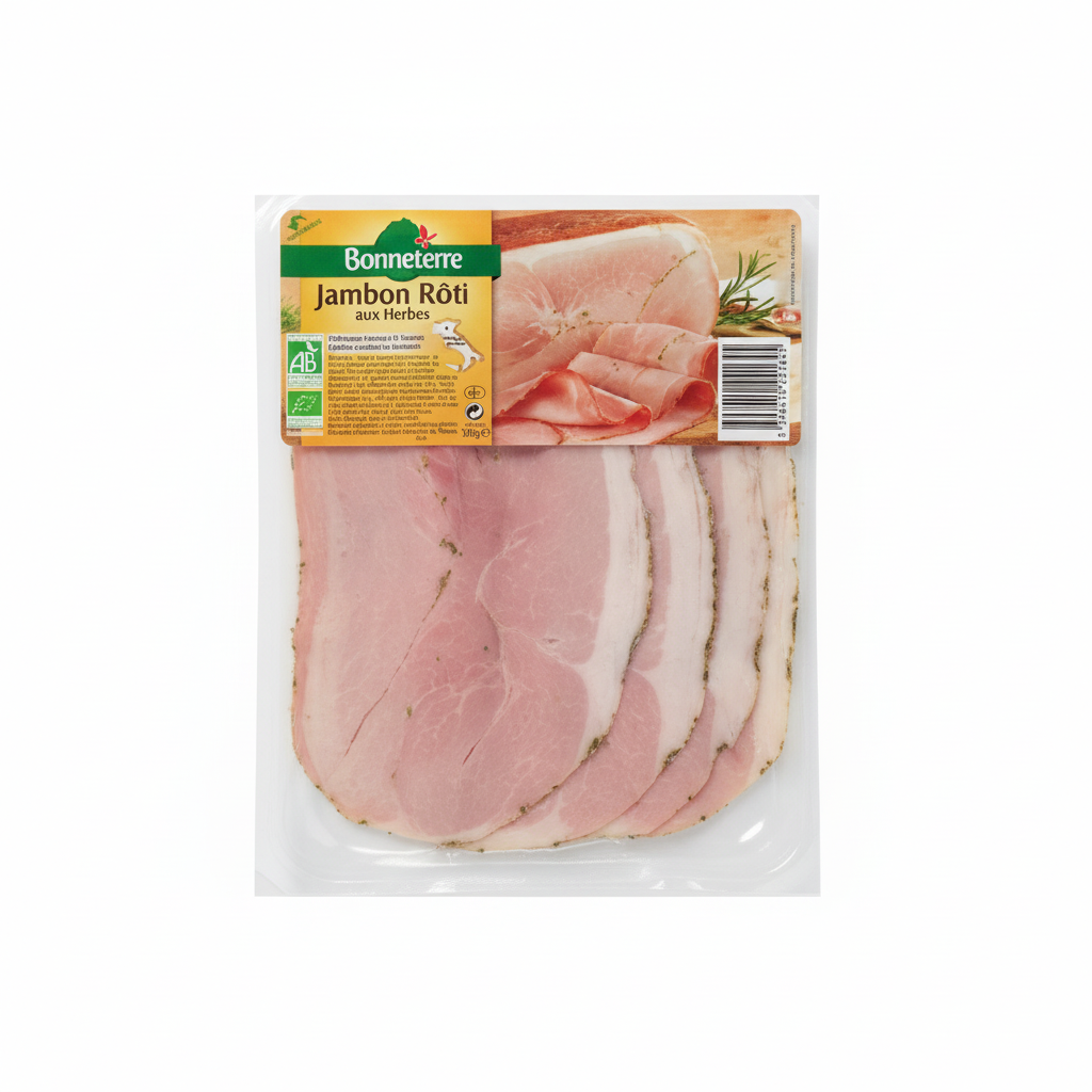 Jambon roti aux herbes italie 100g