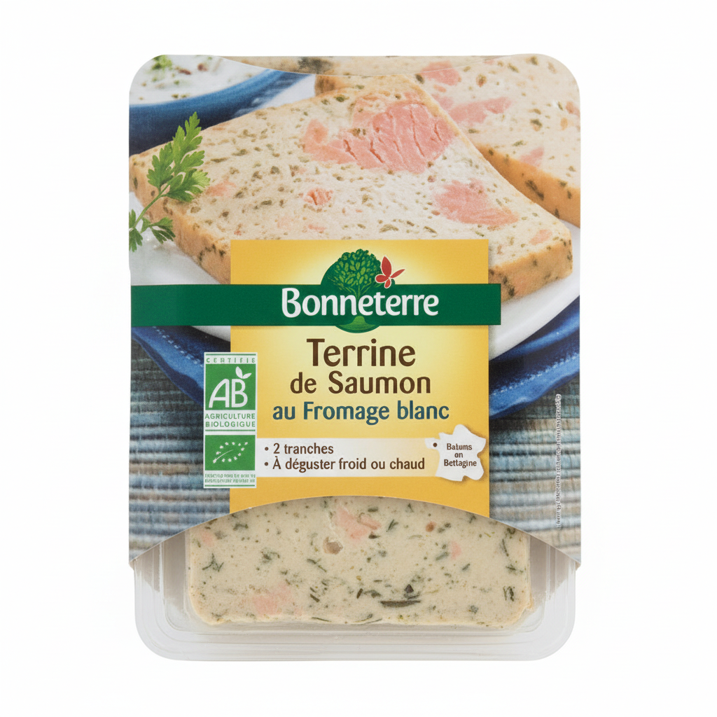Terrine saumon au fromage blanc 2x60g