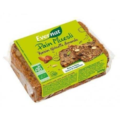 Pain muesli raisin noisette amande 300g