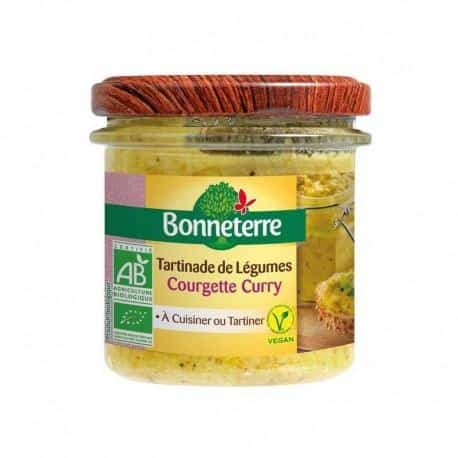 Tartinade legumes courgette curry 135g