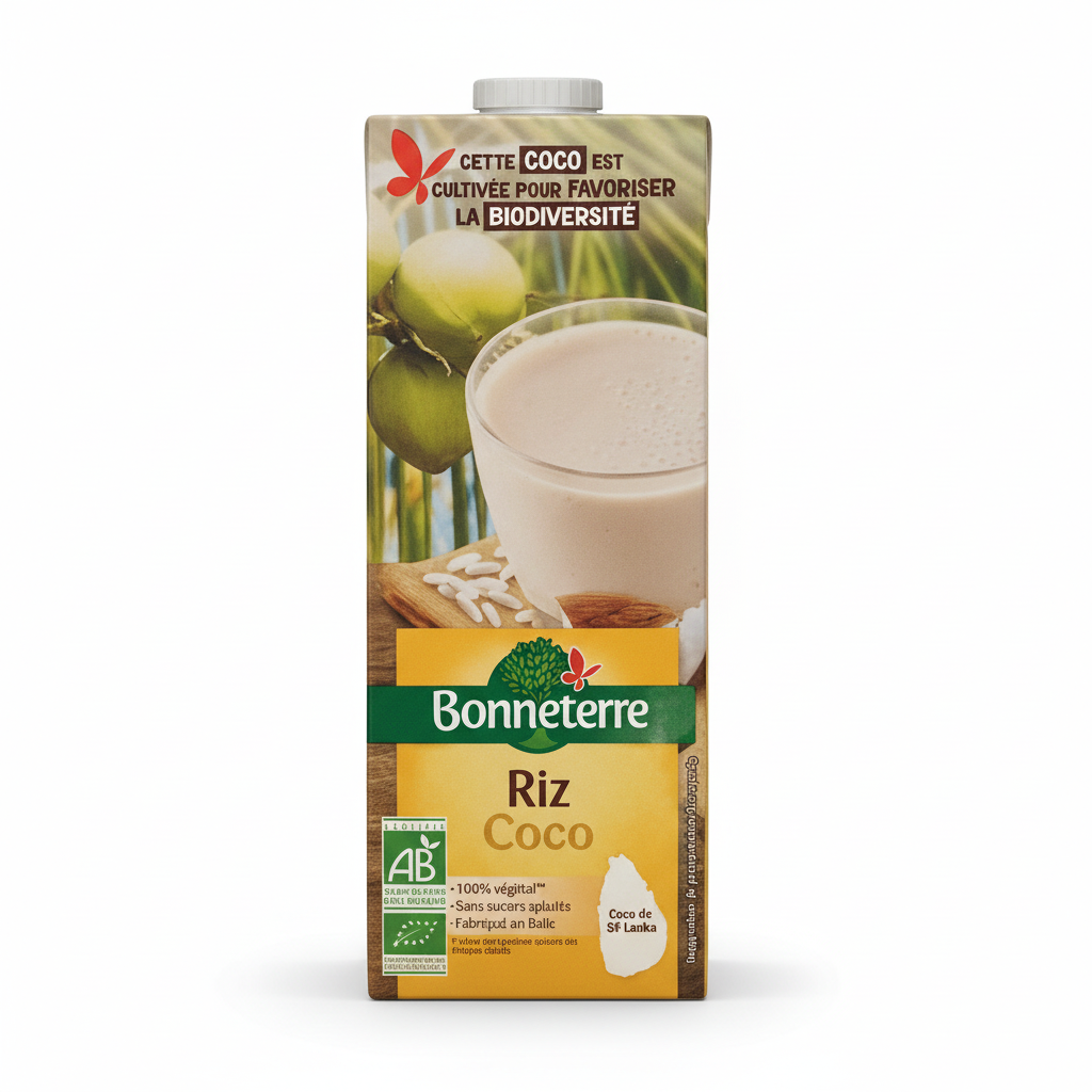 BONNETERRE -- Boisson riz coco