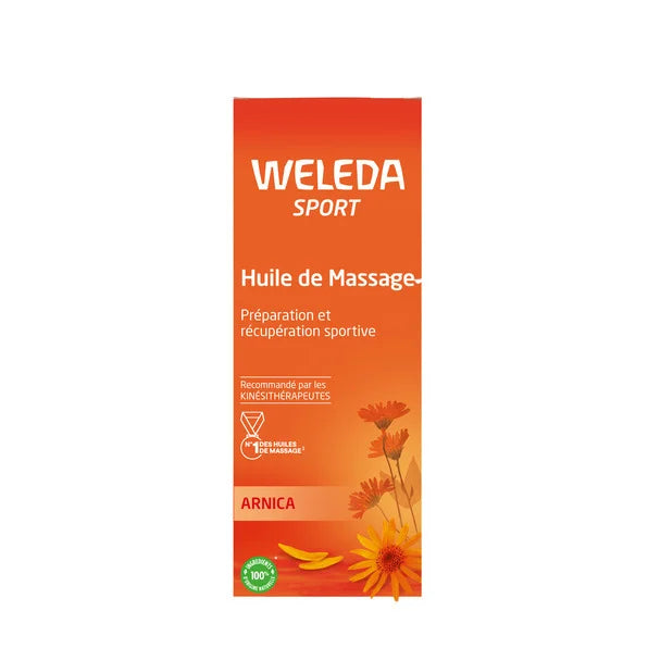 WELEDA -- Huile massage arnica 100ml