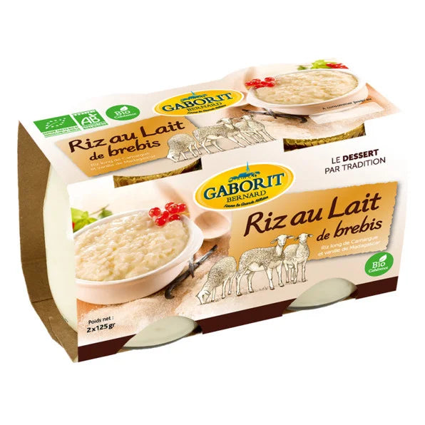 Riz au lait brebis 2x125g