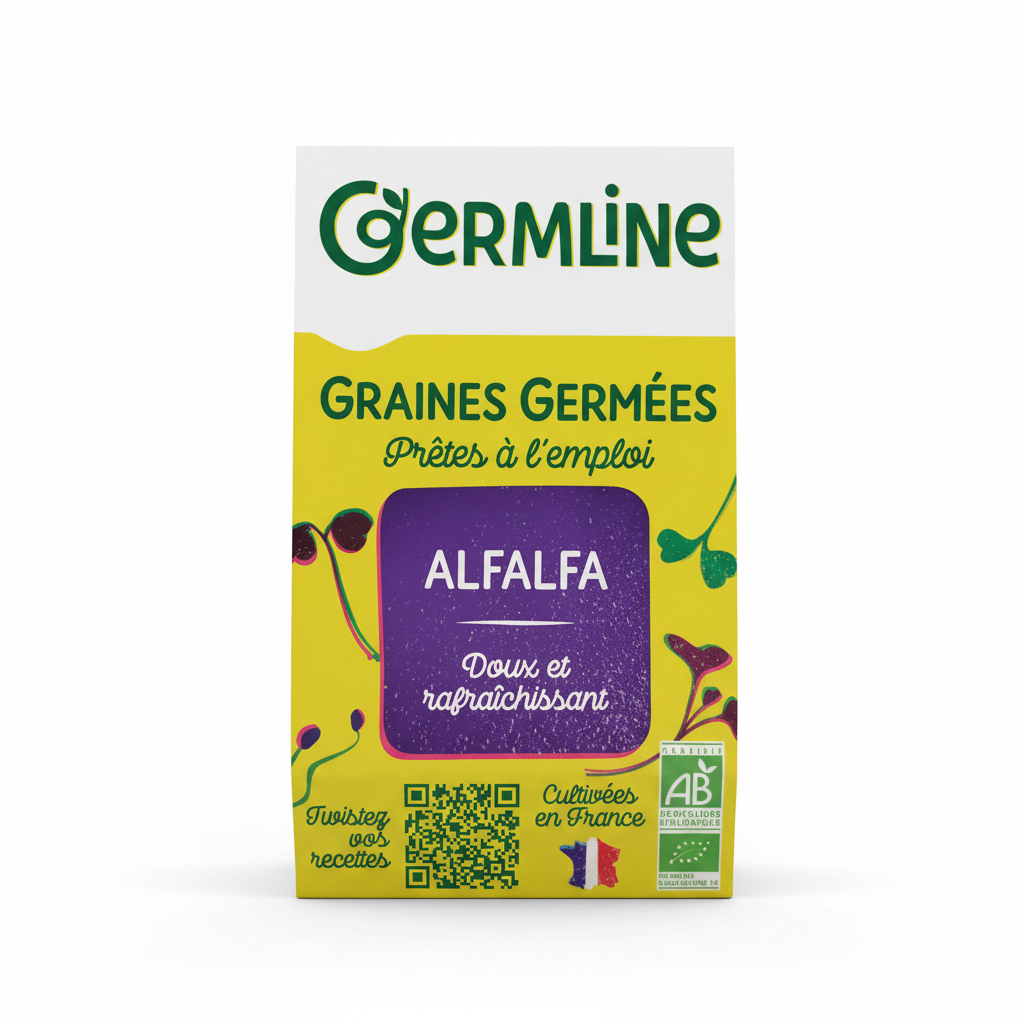 Pousses alfalfa germés 60g