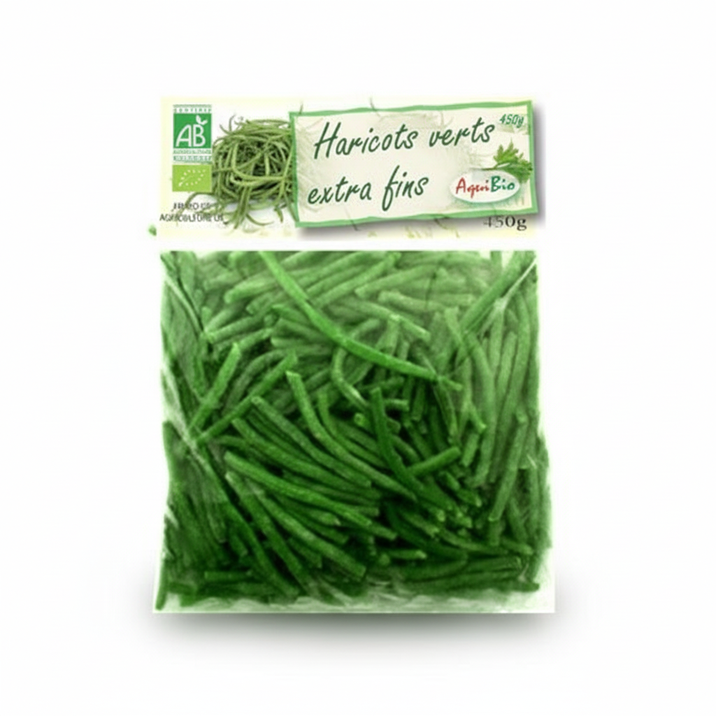 2.7 - haricots verts extra fins 450g