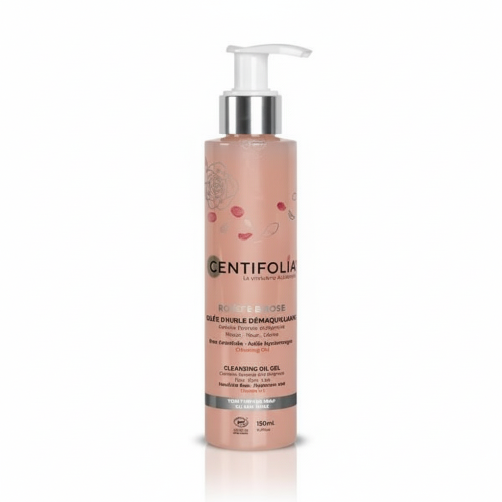 Gelée démaquillante éclat de rose