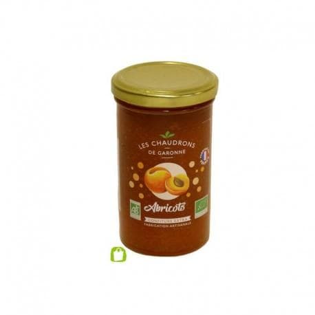 LES CHAUDRONS DE GARONNE -- Confiture abricot 300g