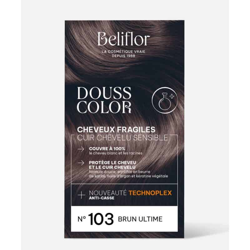 BELIFLOR -- Coloration dousscolor n 103 brun ultime
