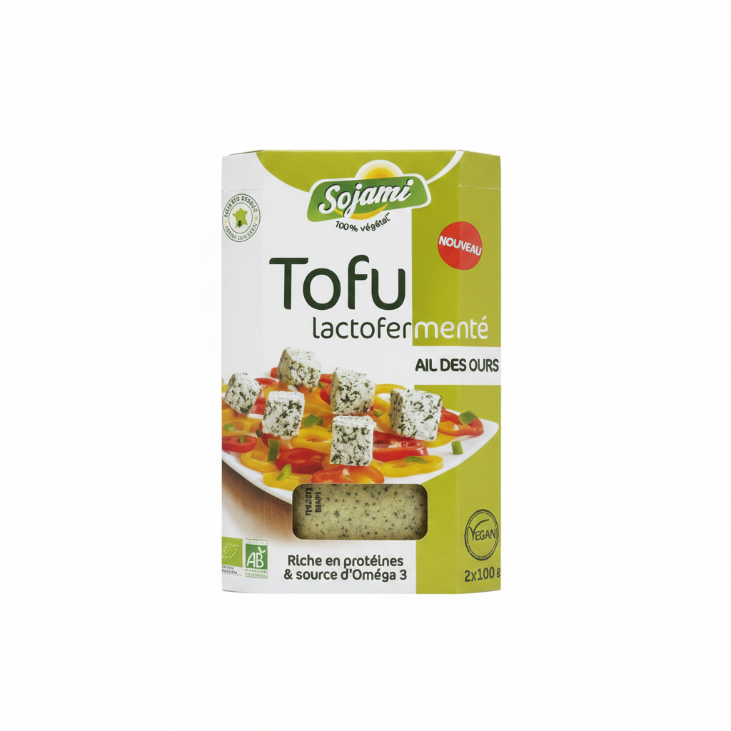 Tofu lacto-fermente ail des ours