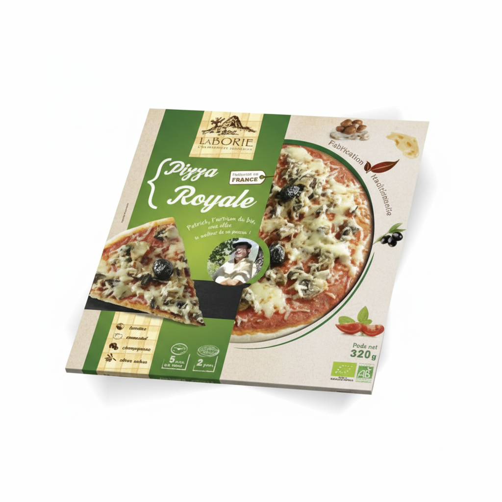 Pizza royale 320 gr. - artisanale france