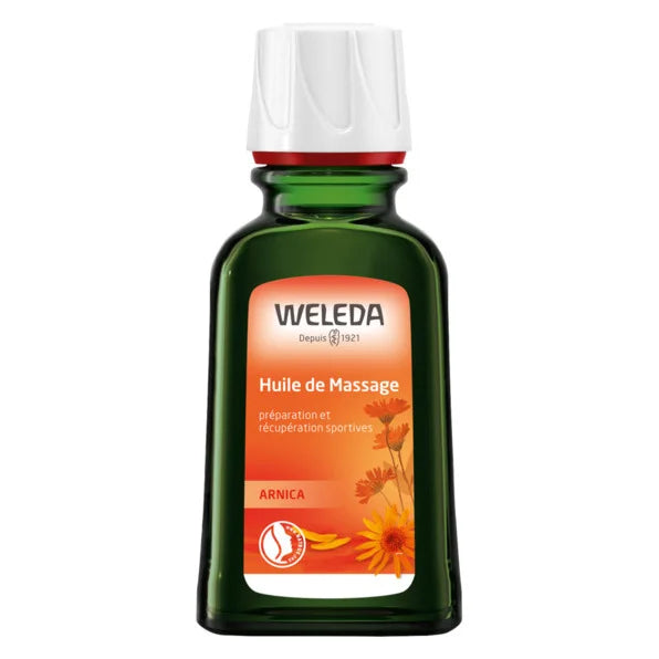 WELEDA -- Huile massage arnica 50ml