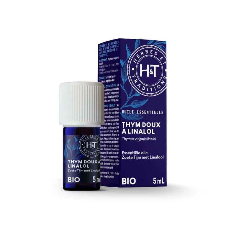 HERBES ET TRADITIONS -- Huile essentielle thym linalol 5ml