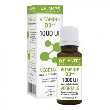 D PLANTE -- Vitamine d3 vegetale 1000ui 20ml