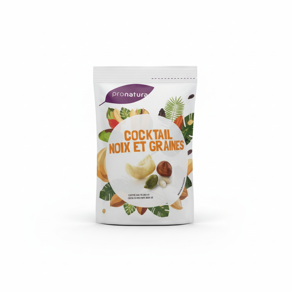 Cocktail noix & graines 250g