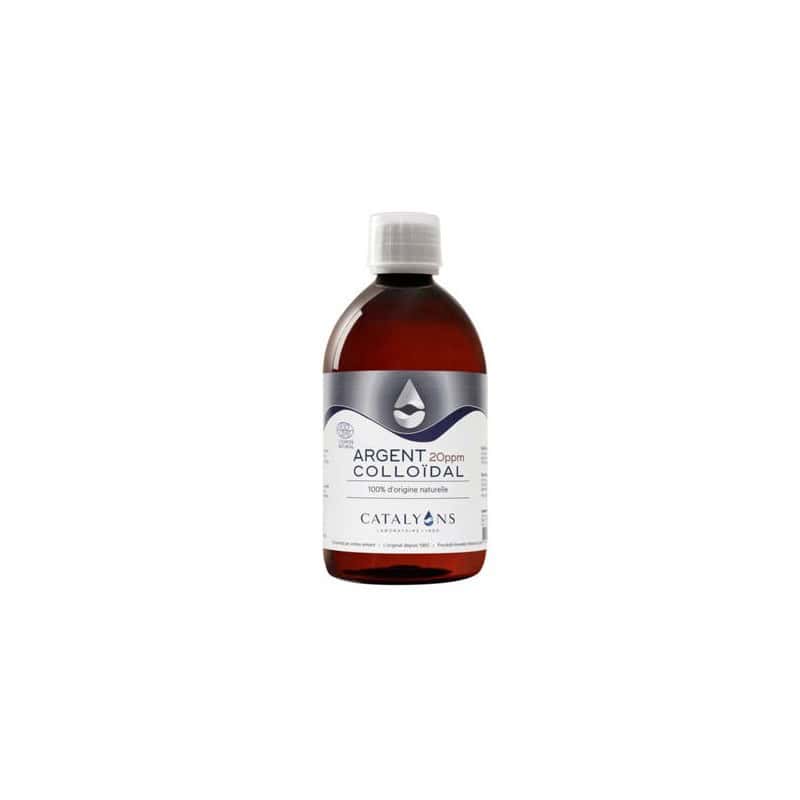 CATALYONS -- Argent colloidal ionisee 20 ppm 500ml