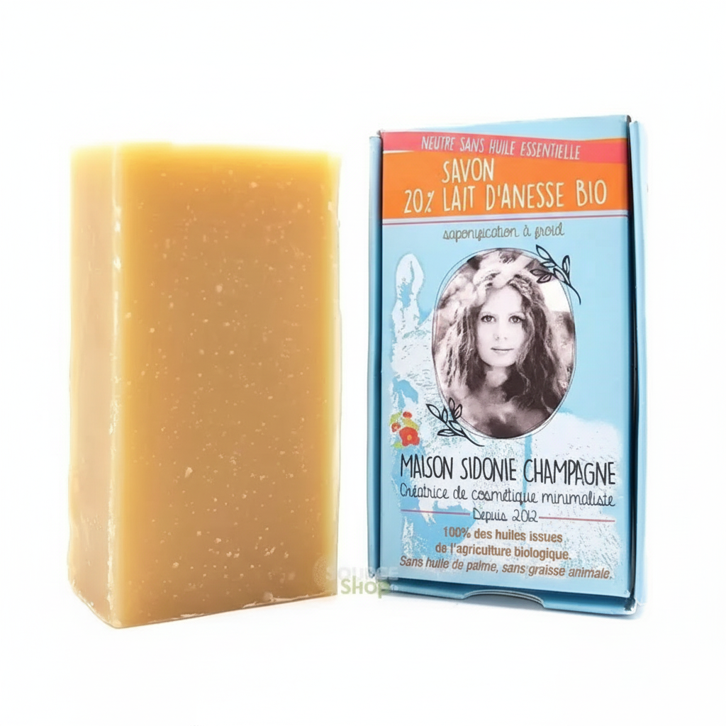 Savon 20% lait d'anesse frais et bio