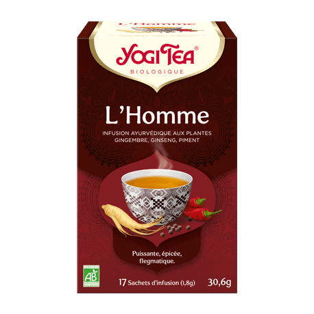 YOGI TEA -- Infusion ayurvedique l'homme
