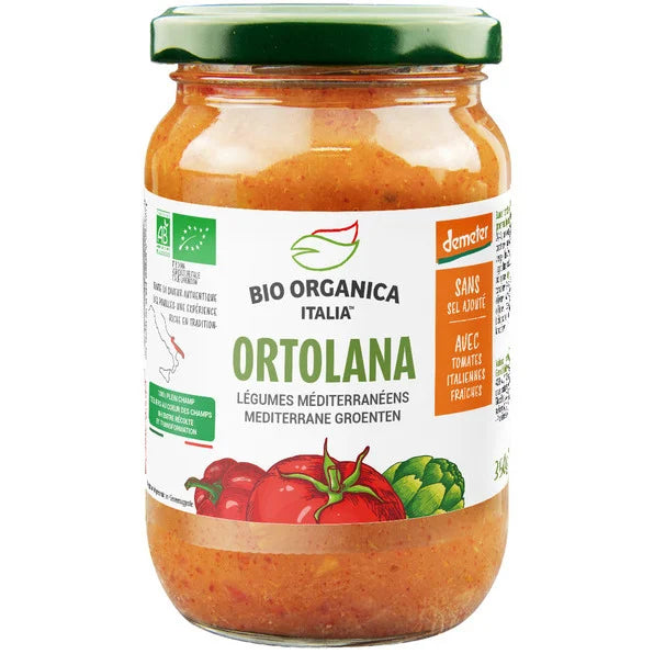 BIO ORGANICA ITALIA -- Sauce tomate ortolana