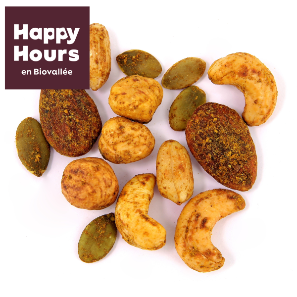 Happy Hours En Biovallée -- Melange apéro curry Vrac - 5kg