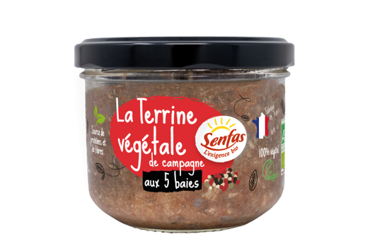 Terrine végétale de campagne 5 baies bio - 1