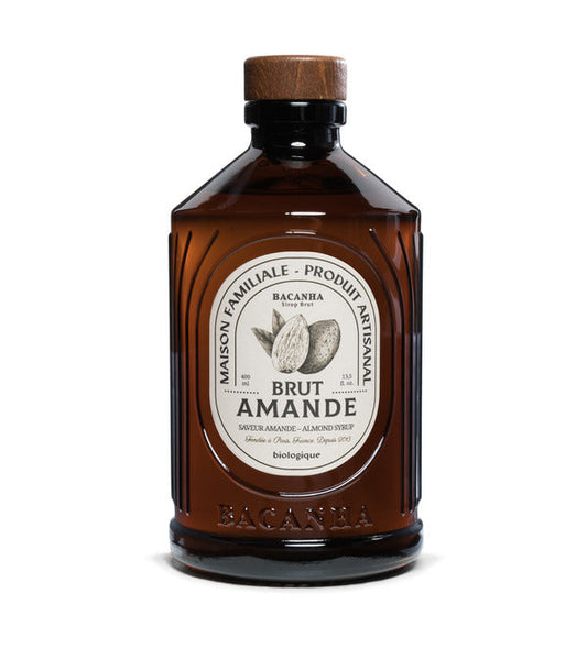 Bacanha -- Sirop amande brut bio - 400 ml